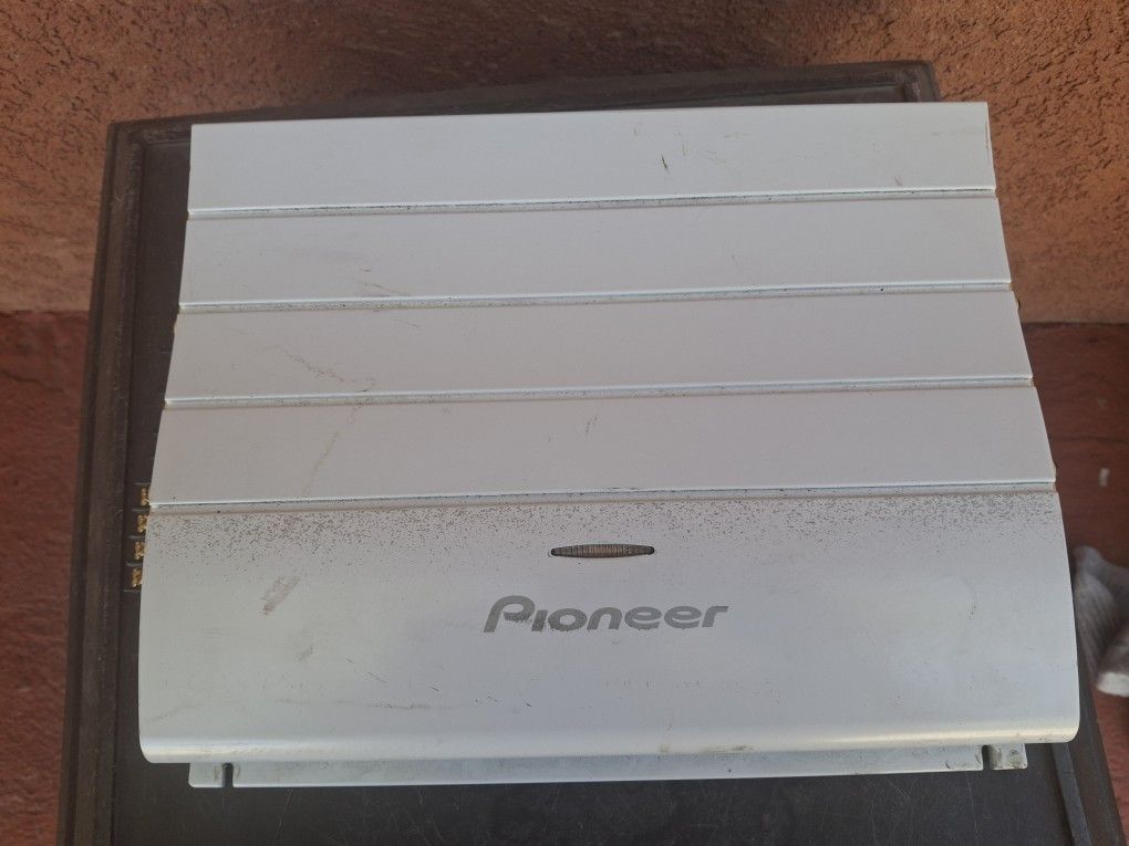 AMPLIFICADOR AMPLIFIER PIONEER 4 CHANELS GOOD CONDICIÓN ABLO ESPAÑOL