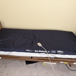 Electric Adjustable Bed with Mattress