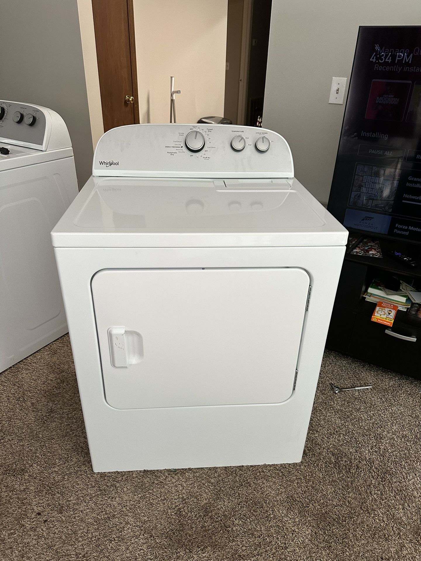 2 Brand New Whirlpool Dryers