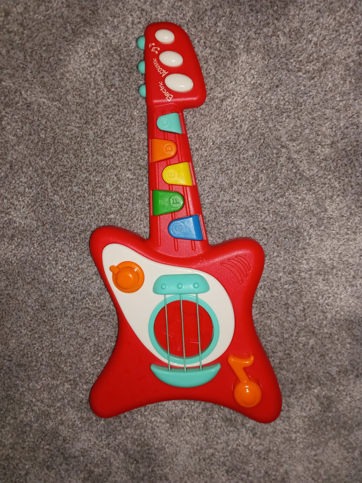 Toy electric guitar