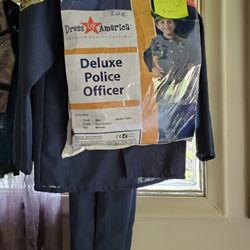 Deluxe Ploice Halloween Costume  8/10 Size