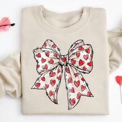 Valentines Coquette Sweatshirts , 