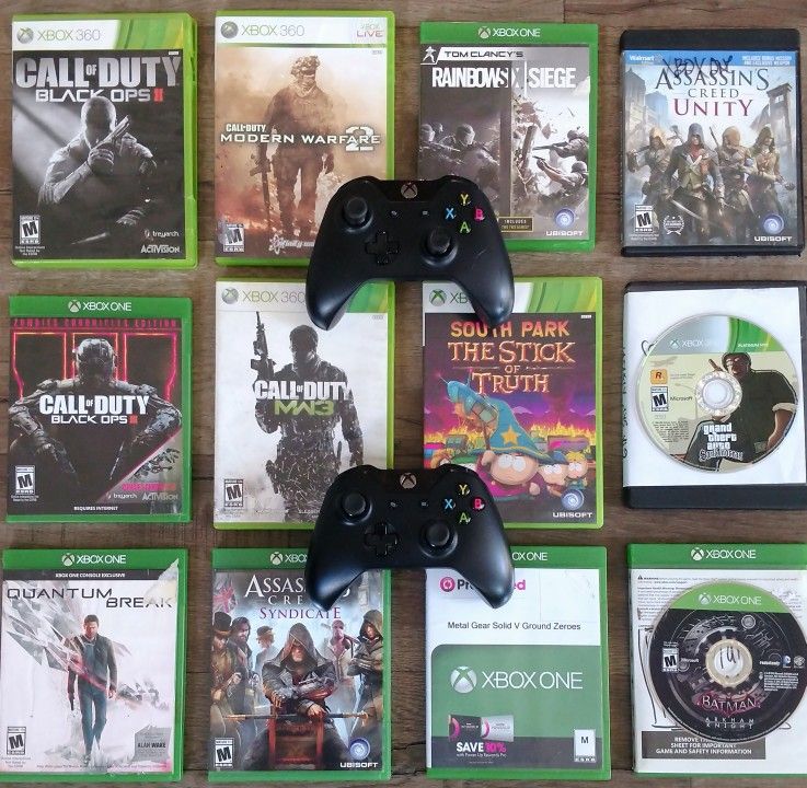 Xbox One/360 GAME AND CONTROLLER BUNDLE