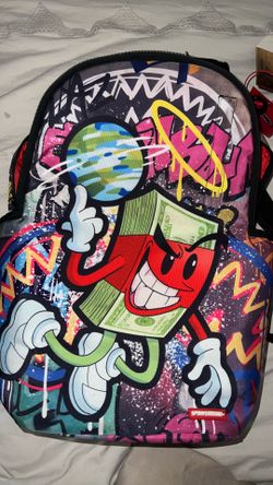 Spray ground backpacks