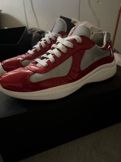 Red Prada America Cup Sneakers