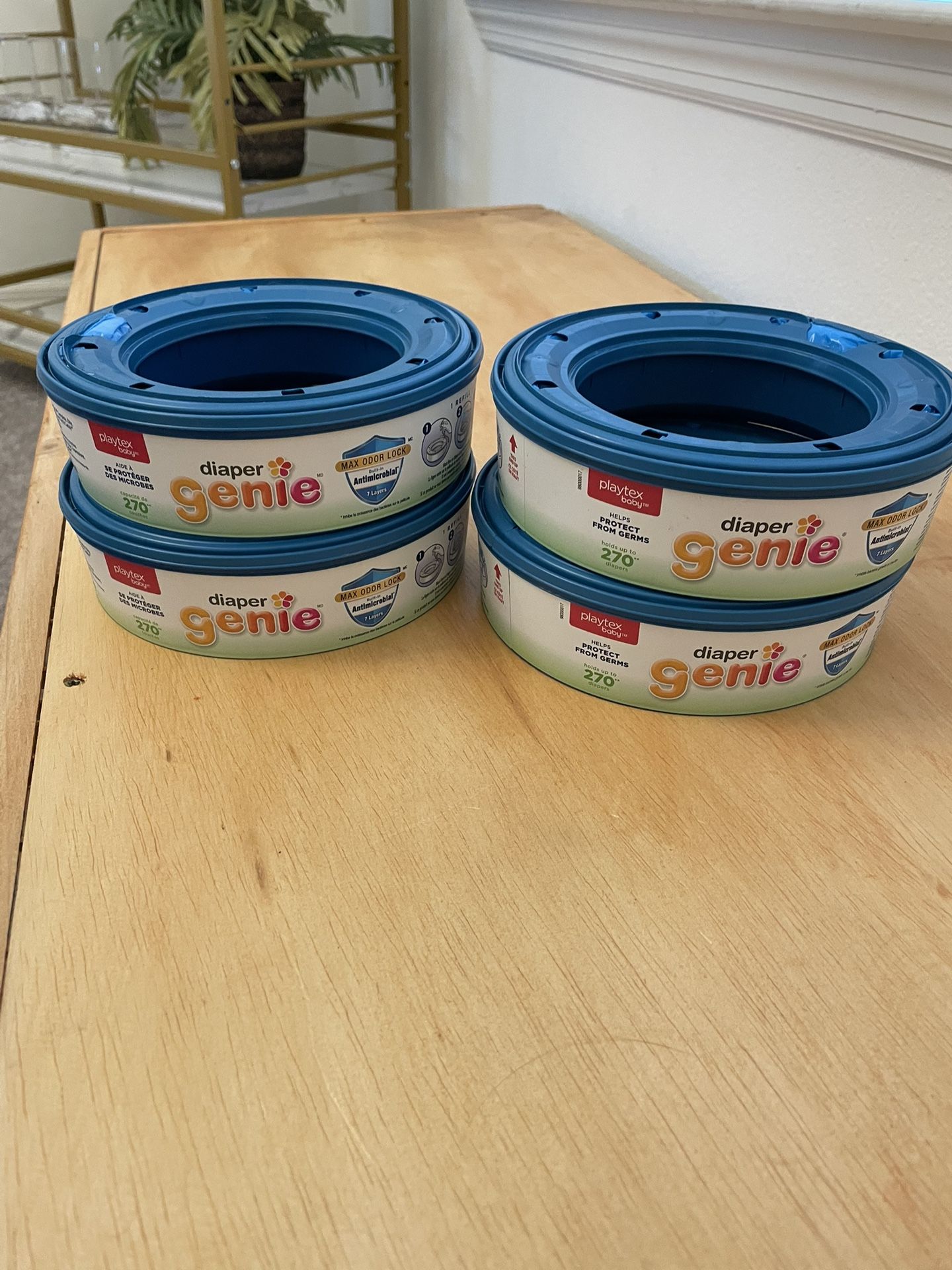 Diaper Genie Refill Bags. Set Of 4