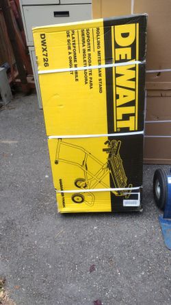 DeWalt rolling miter saw stand