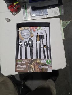 PrepWorks cooking tongs 5 pc set