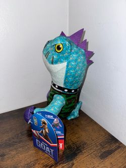 DreamWorks GOAT the Movie "Rock" #11 Lizard Plush, Blue/Purple, Tags, 6-14 RARE