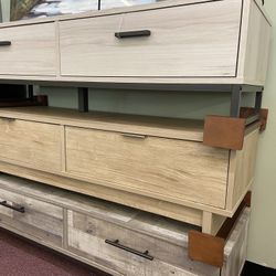 TV STAND BENCH 🤑$50 Down Takes Home