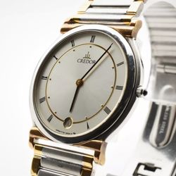 Seiko-Credor Vintage 18k Gold And Stainless Watch-Near Mint