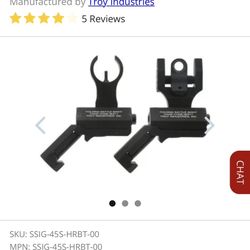 Troy Industries Battle Sights 45 Angle 