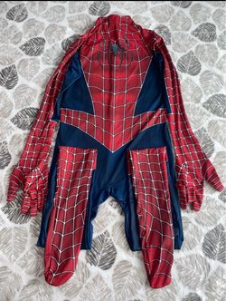 Spider man boy 10-12 jumpsuit costume