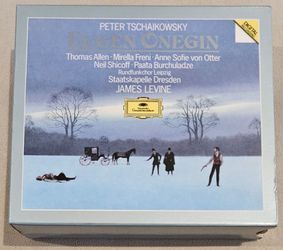 Peter Tchaikovsky 2 CD Eugen Onegin Opera James Levine Deutsche Grammophon