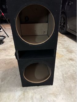 Speaker box 12” subwoofers