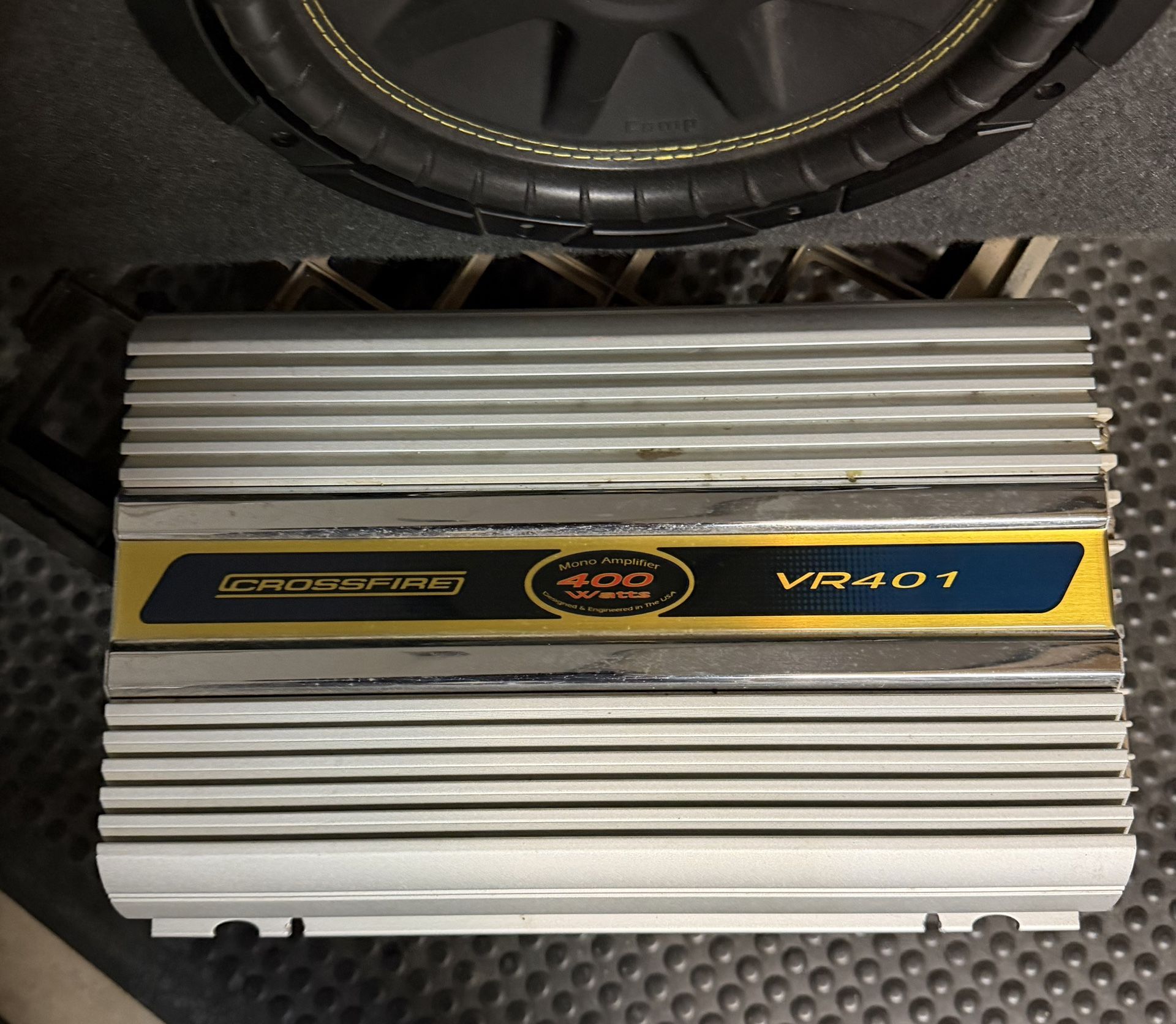 Amplifier And Sub