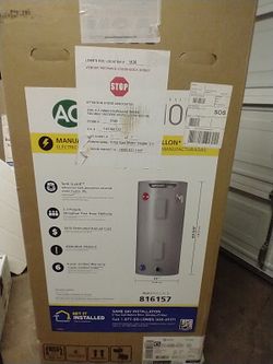 A.O. Smith Signature 100 40-Gallon Short 4500-Watt 1 Element Electric Water  Heater for Sale in Shoreline, WA - OfferUp