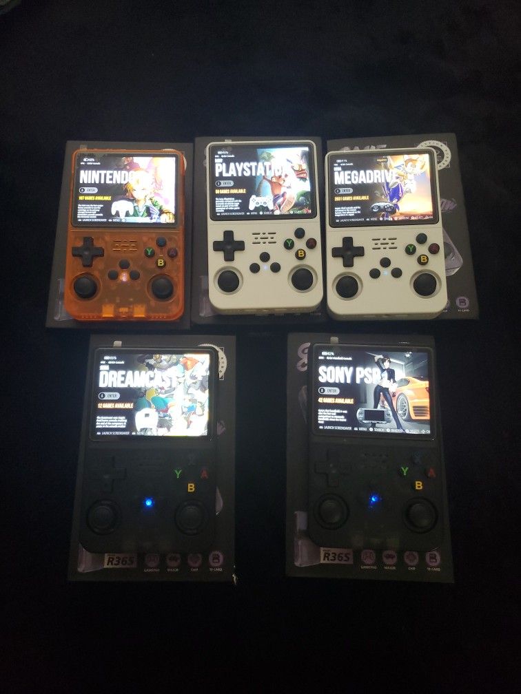 R36S Super Hand Held Consoles