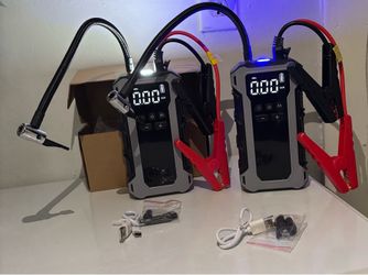 Portable Car Jump Starter with Air Compressor