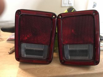 Jeep Wrangler tail lights OEM 2015