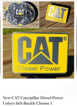 One Cat diesel power belt buckle sold separately SHIPPING AVAILABLE