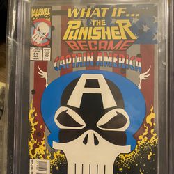 What iF The Punisher became Captain America CGC 9.8