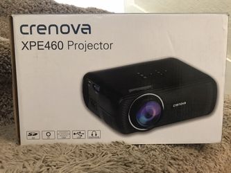 White Crenova XPE460 projector