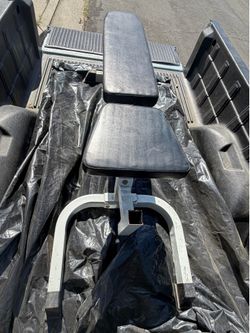 PRICE MARK DOWN! Weight bench TUFF STUFF!