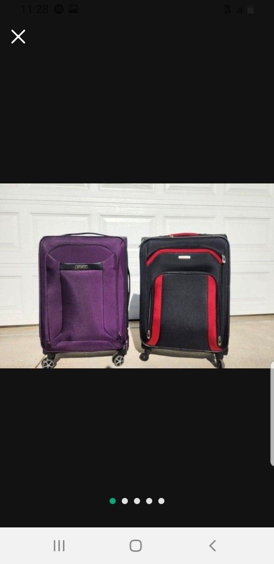 Good Condition 2 Samsonite Luggage, Suitcase To Travel