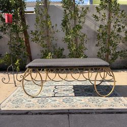 Extremely Elegant Mid Century Side Bench 
