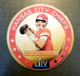 Custom Patrick Mahomes Kansas City Chiefs Cutting Disc