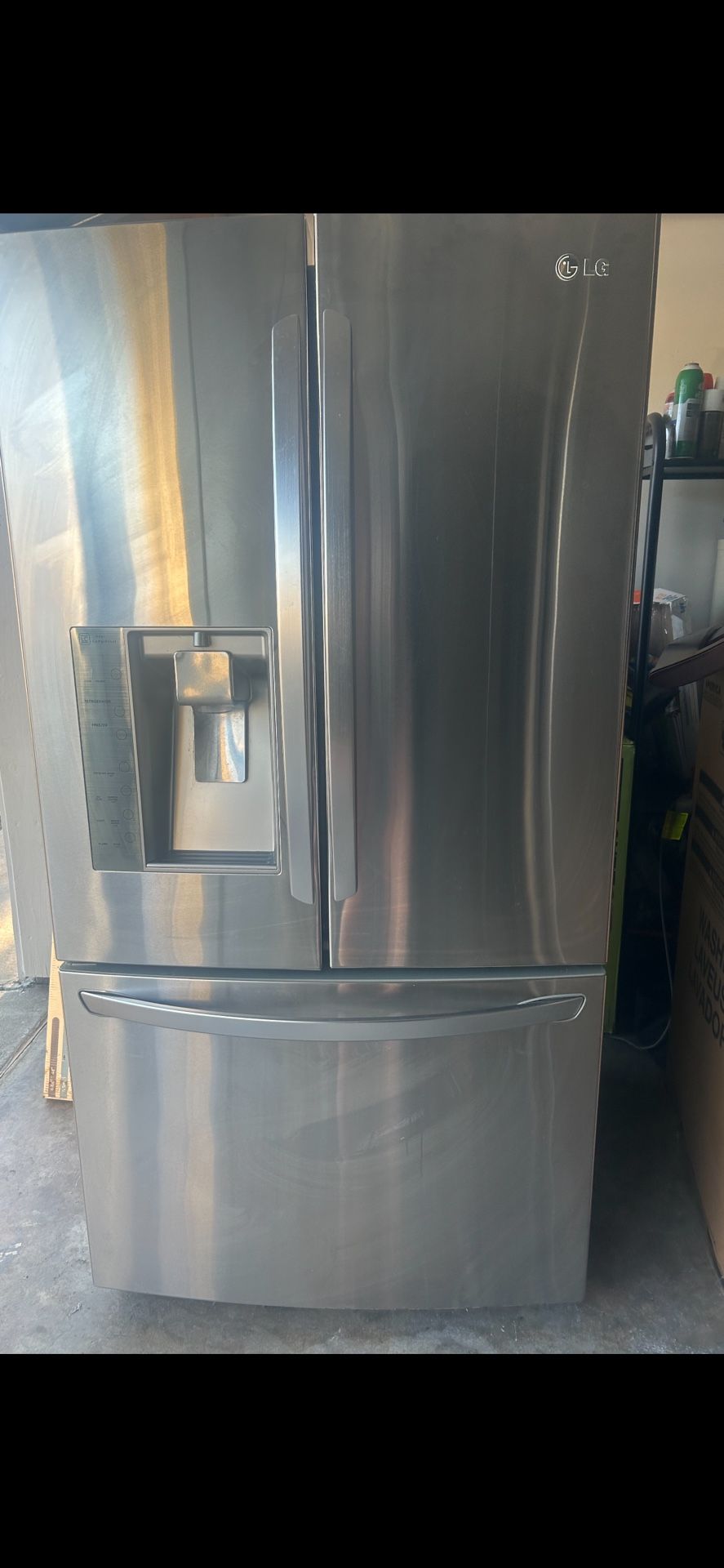 LG FRENCH DOOR REFRIGERATOR Delivery Available For Small Fee