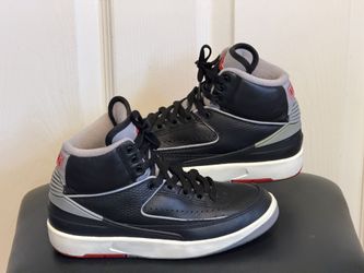 Jordan Kids Jordan 2 Retro Black Segment
