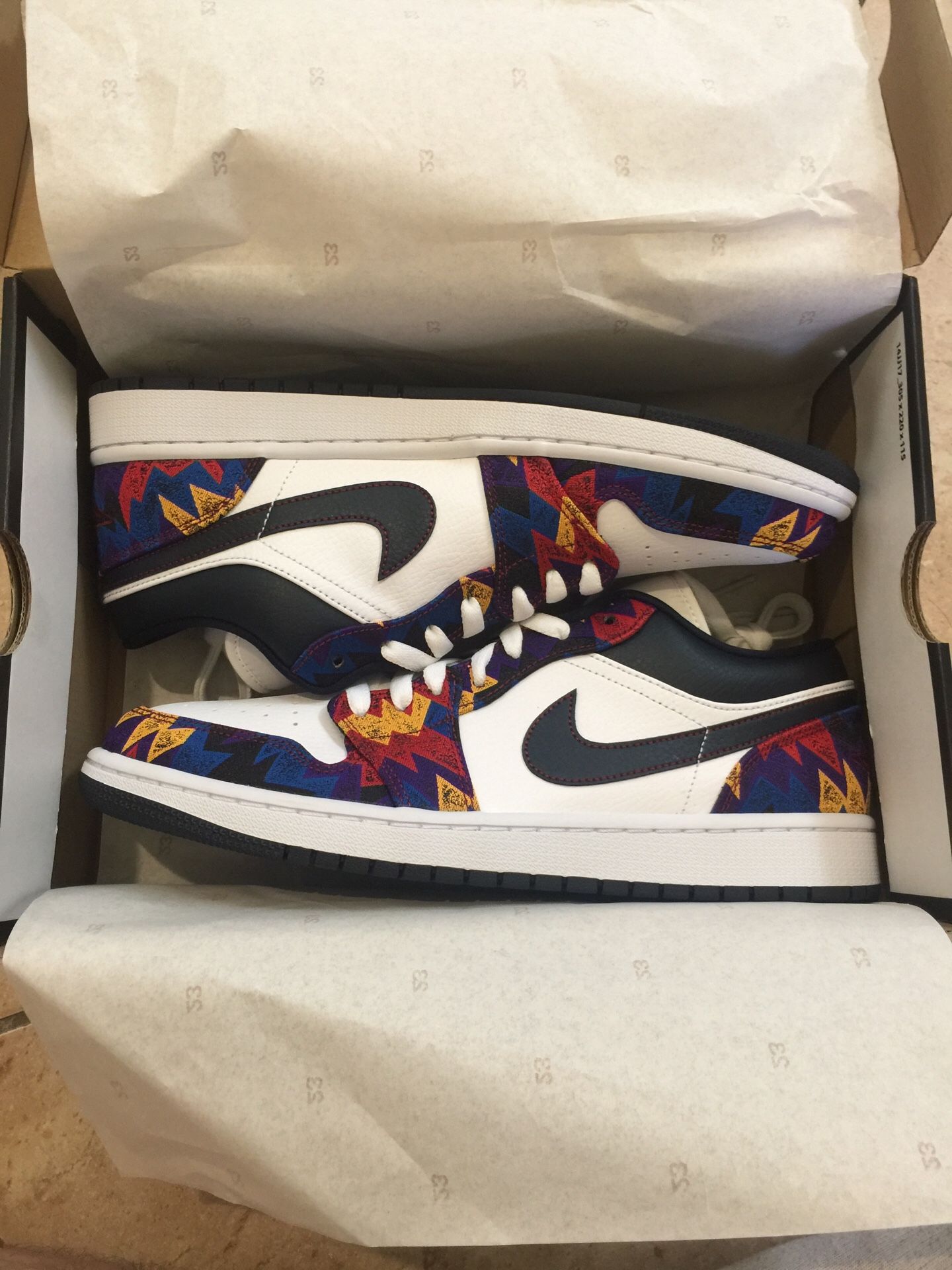 Jordan 1 low ‘Nothing But Net’ size 10.5 brand new in box