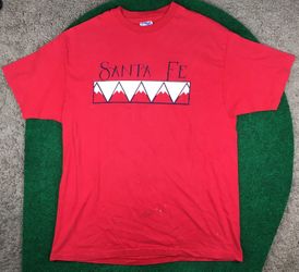 Vintage 1990s Sante Fe Mountains Single Stitch T Shirt Size XL Made in USA