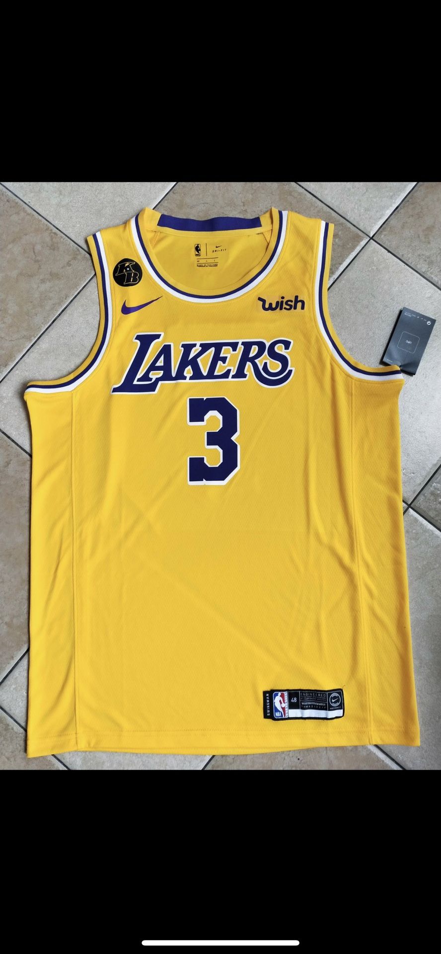 Anthony Davis Lakers Jersey