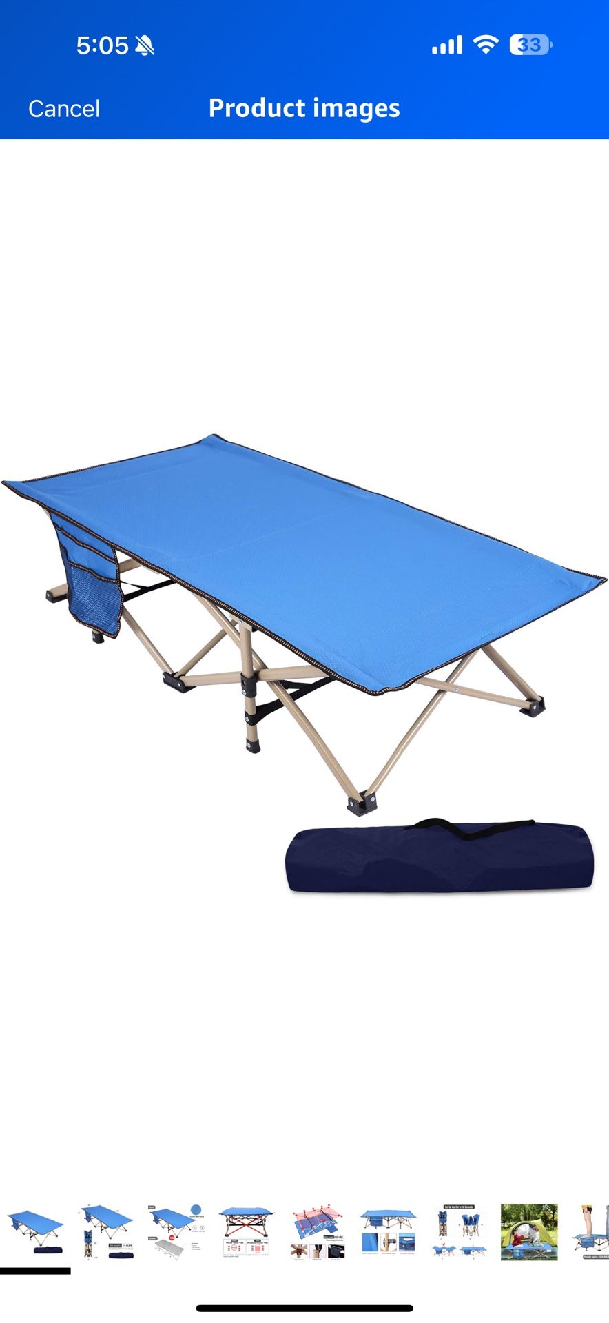 Toddler Cot
