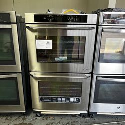 Dacor 30”wide New Open Box Double Wall Oven In Stainless Steel 