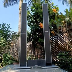 Panasonic Surround Speakers Center and Tower Speakers
