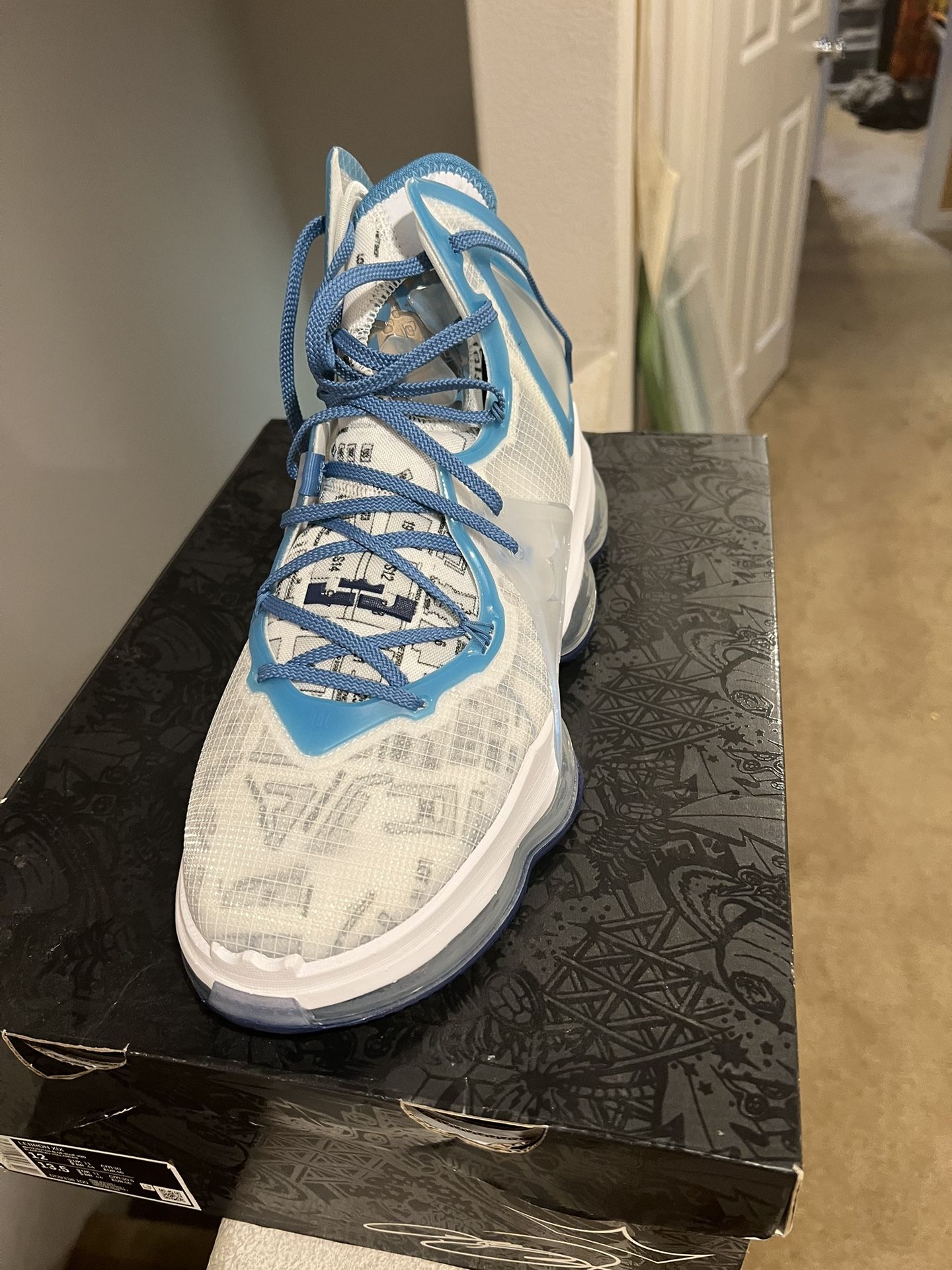 Space Jam Shoes Lebron 19 Blue Nike LeBron 19 Space Jam Grade