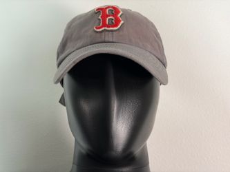 Boston Red Sox - 47 Brand Cleanup MLB Fenway Park Collection - Baseball Dad Hat (Grey Gray / OSFA)