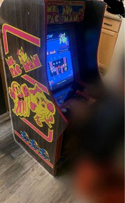 Arcade1Up Ms. Pac-Man 40th Anniversary Cabinet With Riser