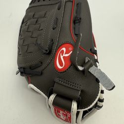 Rawlings PL115GS 11.5" Youth Baseball Glove For Left Hand Catch Black