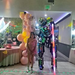 Led Neon Robot