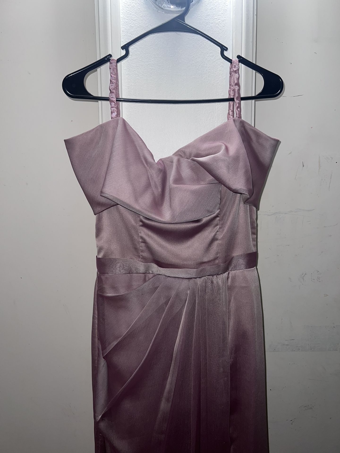 Purple/Sliver Casual Dress