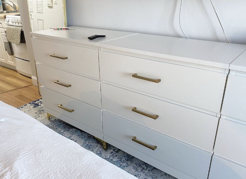 White malm Ikea Dresser. 3 Available 75 Each for Sale in Queens, NY
