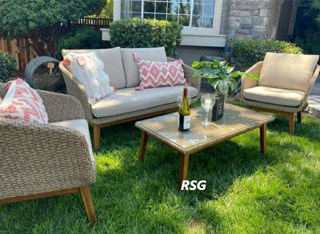 Garden, Outdoor, Patio Furniture Set 🌟No Needed Credit Check 💛 $39 Down Payment with Financing
