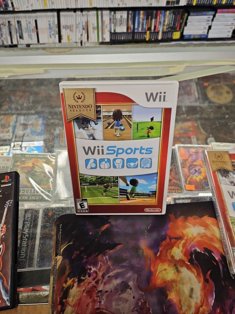Nintendo Selects Wii Sports CIB with Manual Adult Owned Tested