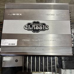 Car Amplifier Pyramid Classic 1600watt 4 Channel MOSFET Amplifier Car Audio 