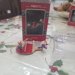 Vintage Christmas Ornament "Servin' Up Joy" By Enesco